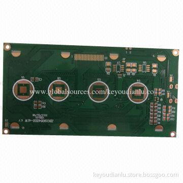 Double-sided PCB with 1.6mm Board Thickness, 1oz Copper Thickness